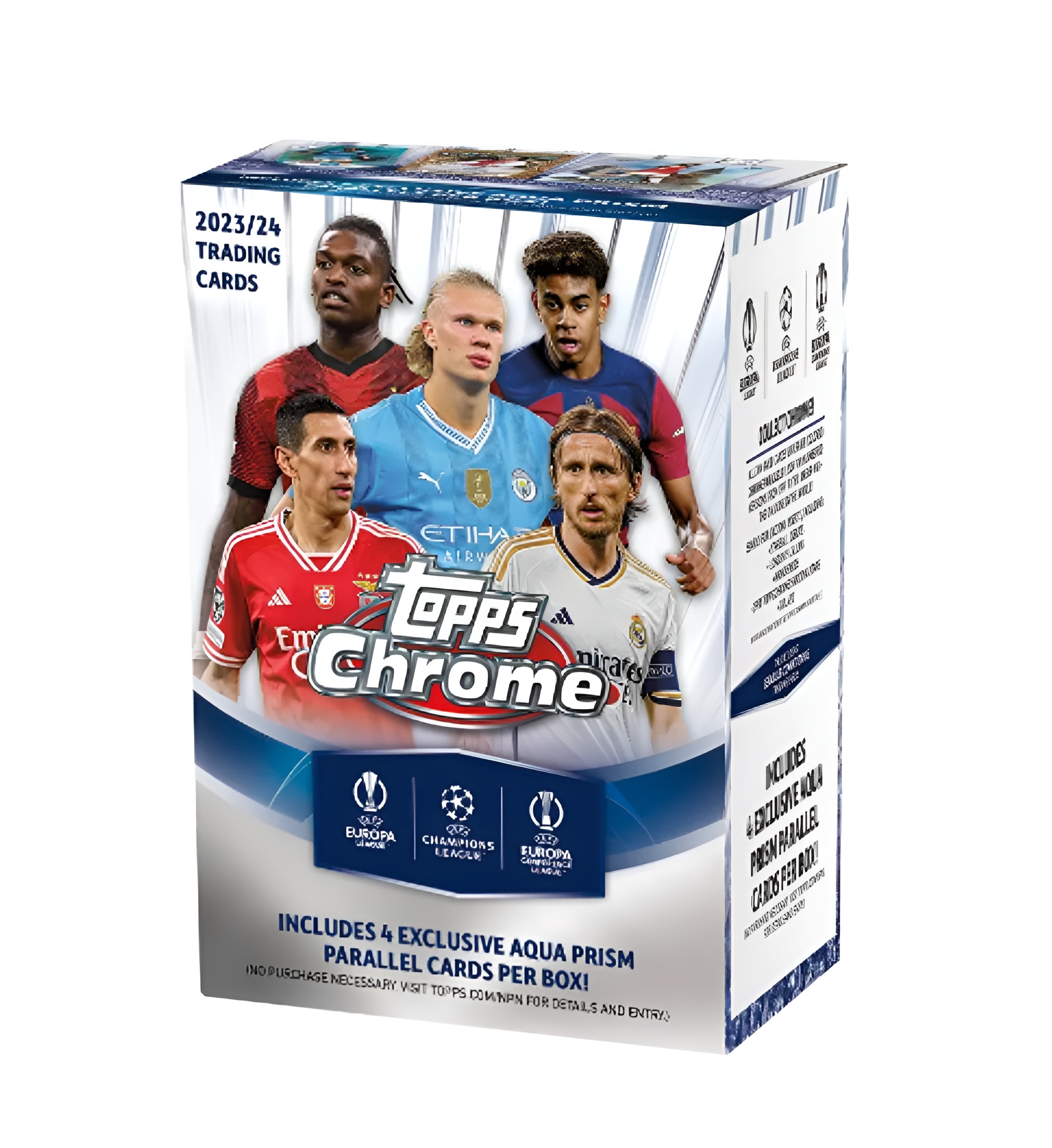 2023/24 Topps UEFA Club Competitions Chrome Soccer Hobby Box